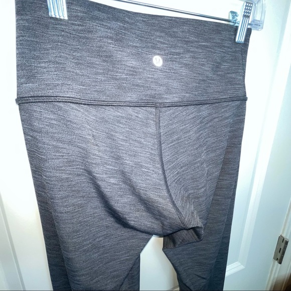 Lululemon High Times Pant Diamond Jacquard Space Dye Black Slate 4 - Picture 9 of 16